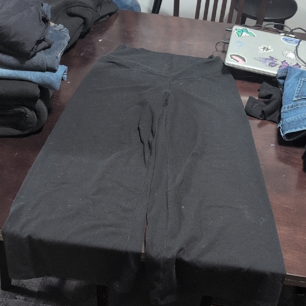 Flared Black Pants